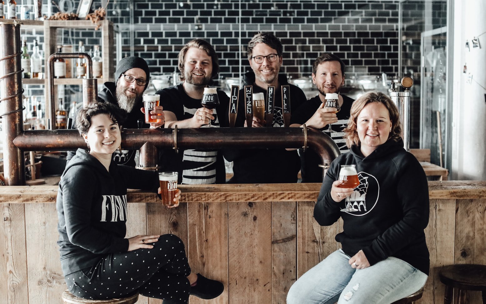 Teamfoto Finne Brauerei Brauerei Münster